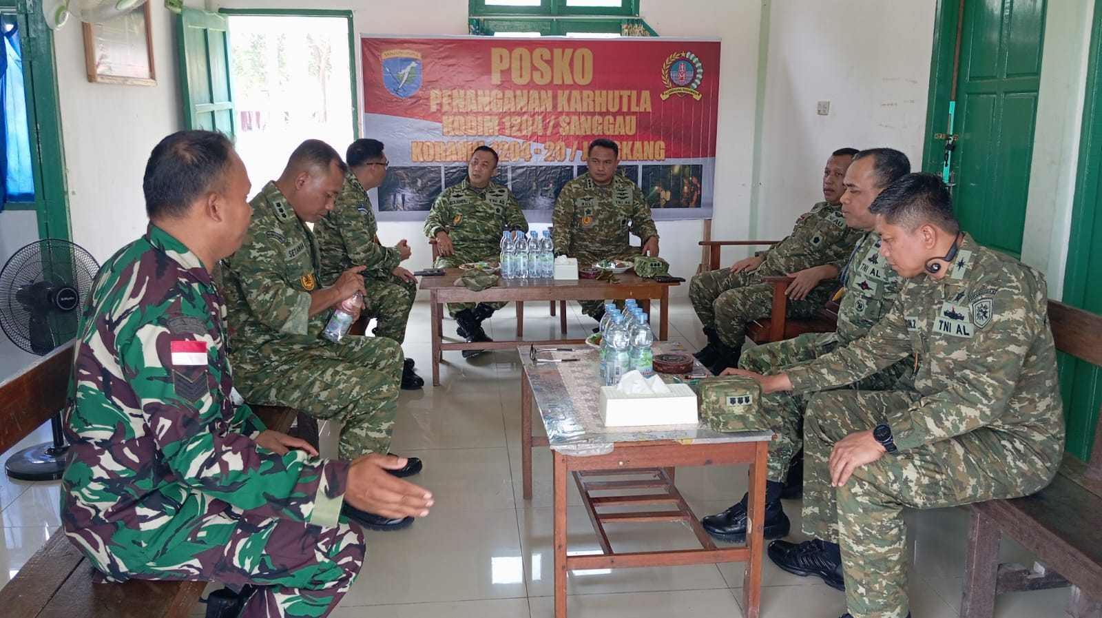 Pasis Dikreg LVI Sesko TNI Terus Gencarkan Penyuluhan Karhulta dan Sosialisasi di Kecamatan Jangkang Kabupaten Sanggau