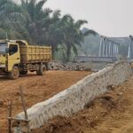 Proyek APBN Penggantian Jembatan Riam Pangar Sanggau Ledo Bengkayang Dipastikan Selesai Tepat Waktu