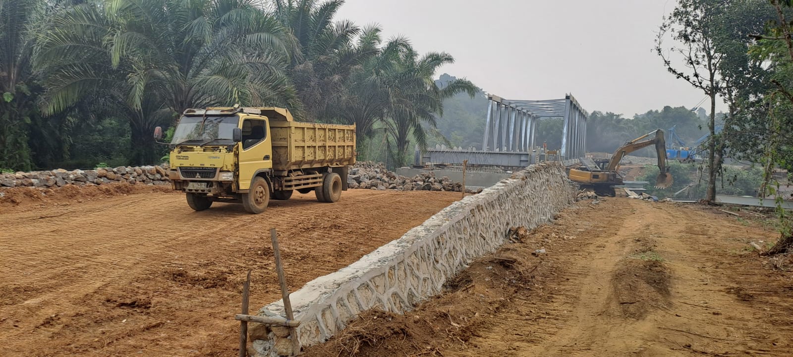 Proyek APBN Penggantian Jembatan Riam Pangar Sanggau Ledo Bengkayang Dipastikan Selesai Tepat Waktu