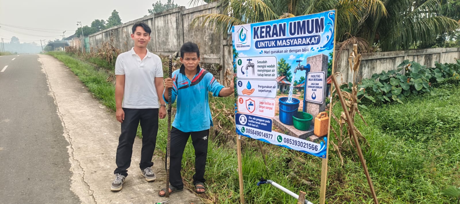 Hadapi Kemarau Panjang : Perumdam Tirta Bengkayang Lakukan Over Blok Perzona