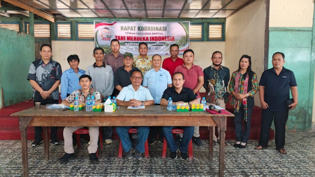 Pengurus DPD Tani Merdeka Indonesia Kabupaten Bengkayang Terbentuk.