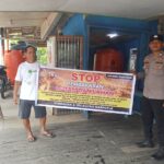 Cegah Api Sebelum Membesar, Polsek Beduai Gencarkan Kampanye Antisipasi Karhutla