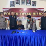Polsek Tayan Hilir Gagalkan Dugaan Peredaran Sabu, Satu Terduga Pelaku Diamankan