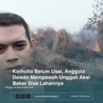 KANNI Kalbar Dukung HMI Mempawah, Minta Dugaan Pembakaran Lahan Diusut Tegas