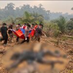 Pria 53 Tahun Ditemukan Tak Bernyawa di Ladang Sotok, Jenazah Dievakuasi